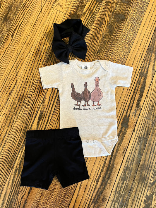 Duck Duck Goose Onesie