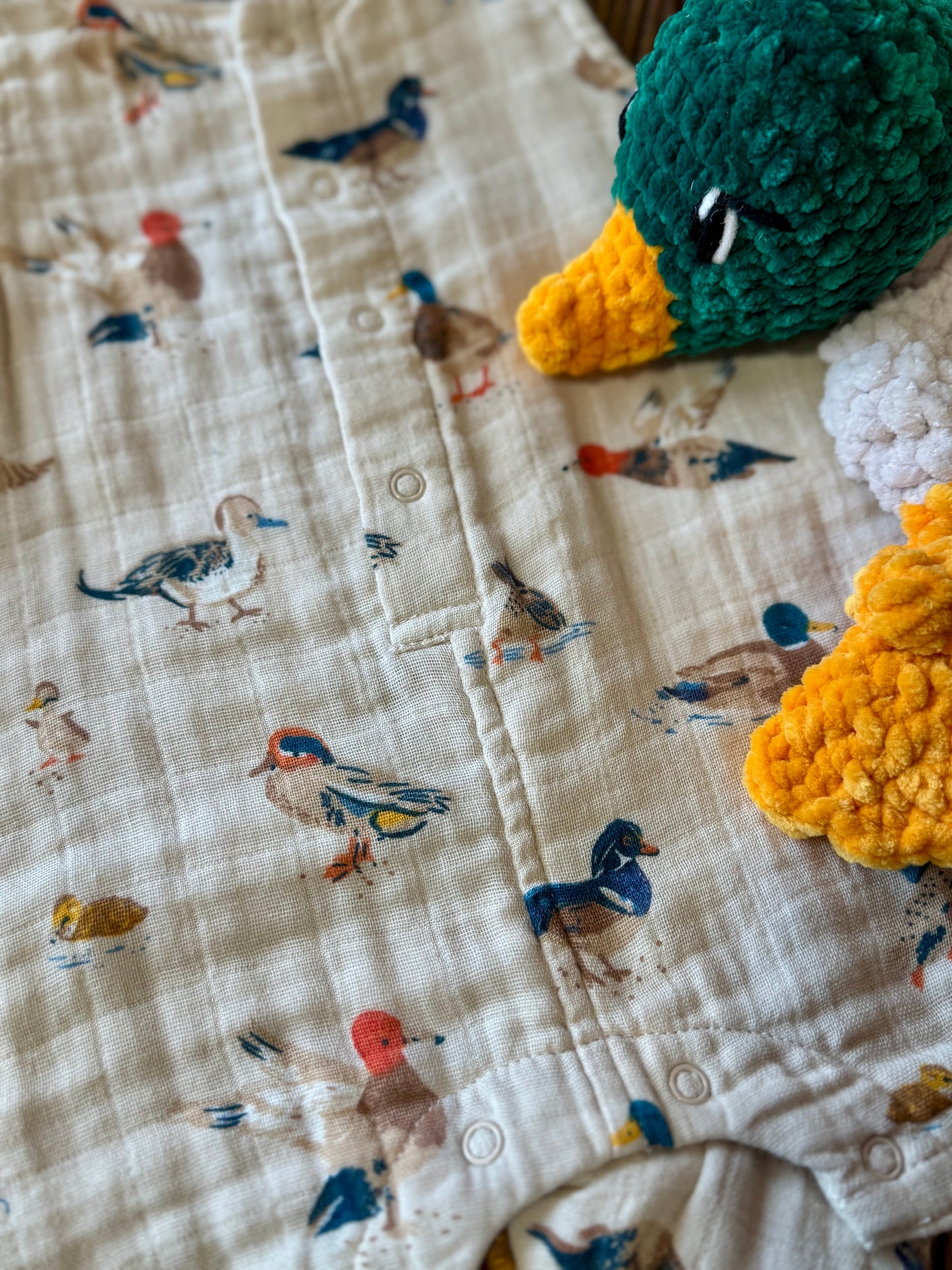 Ducks Shortie Romper