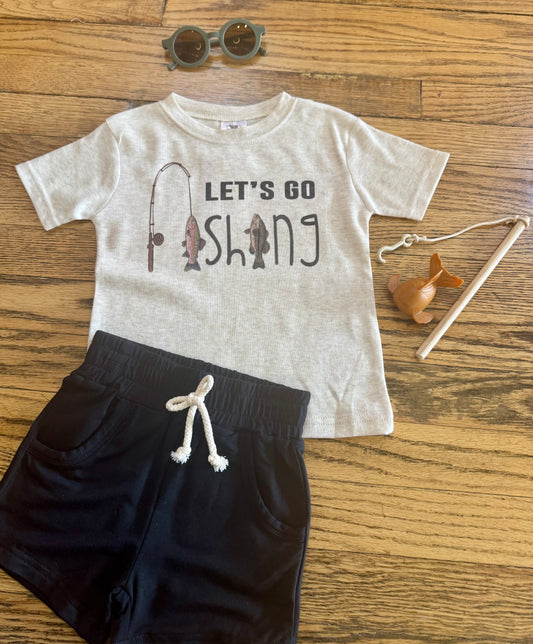 Let's Go Fishing Tee
