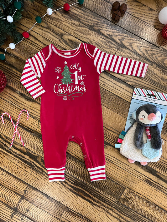 My 1st Christmas Romper