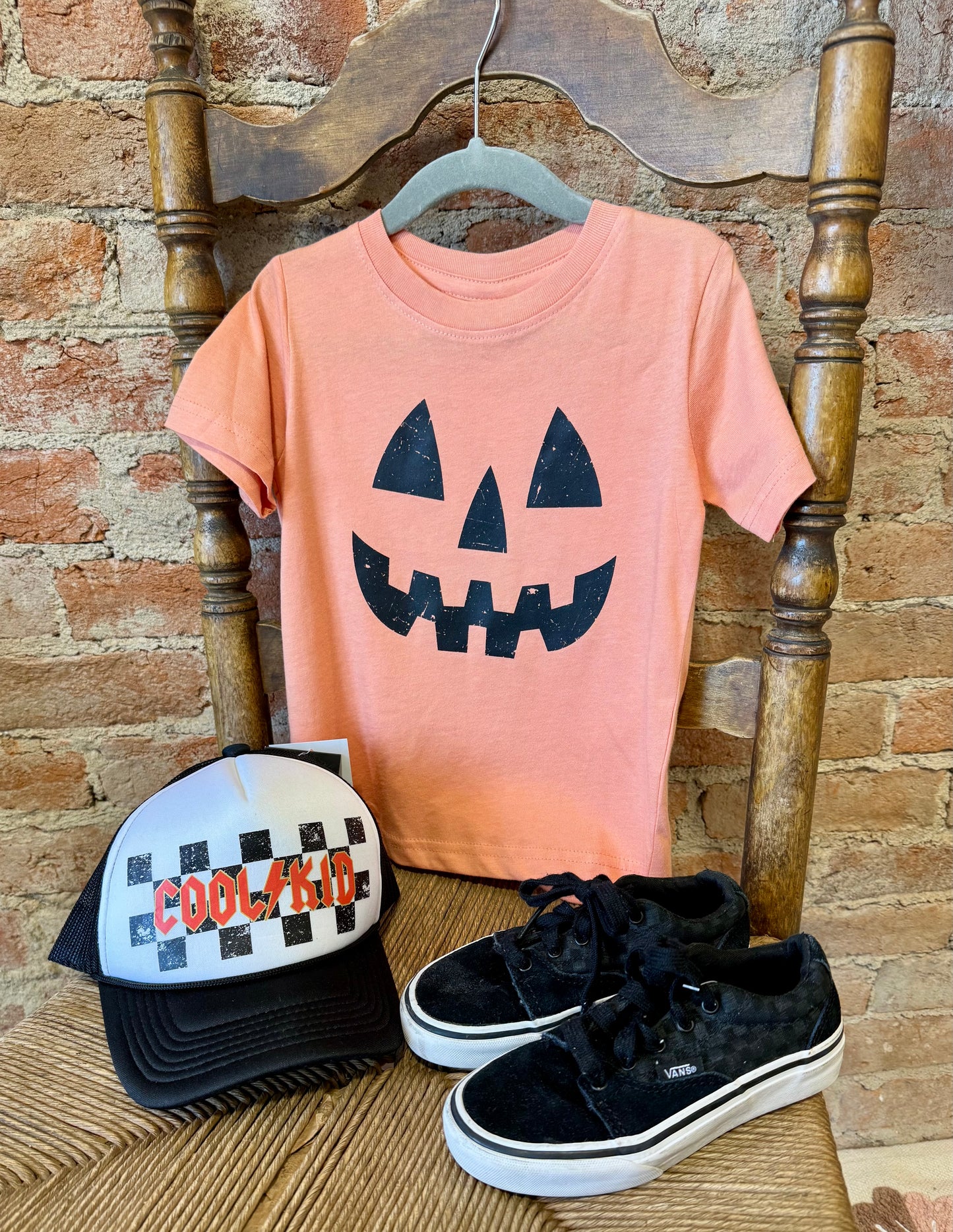 Jack O' Lantern Smiley Tee