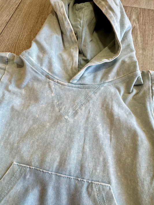 Slate Acid Hooded Tee