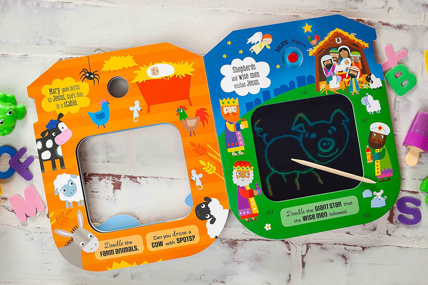 My First Bible Stories Doodle Delete Repeat