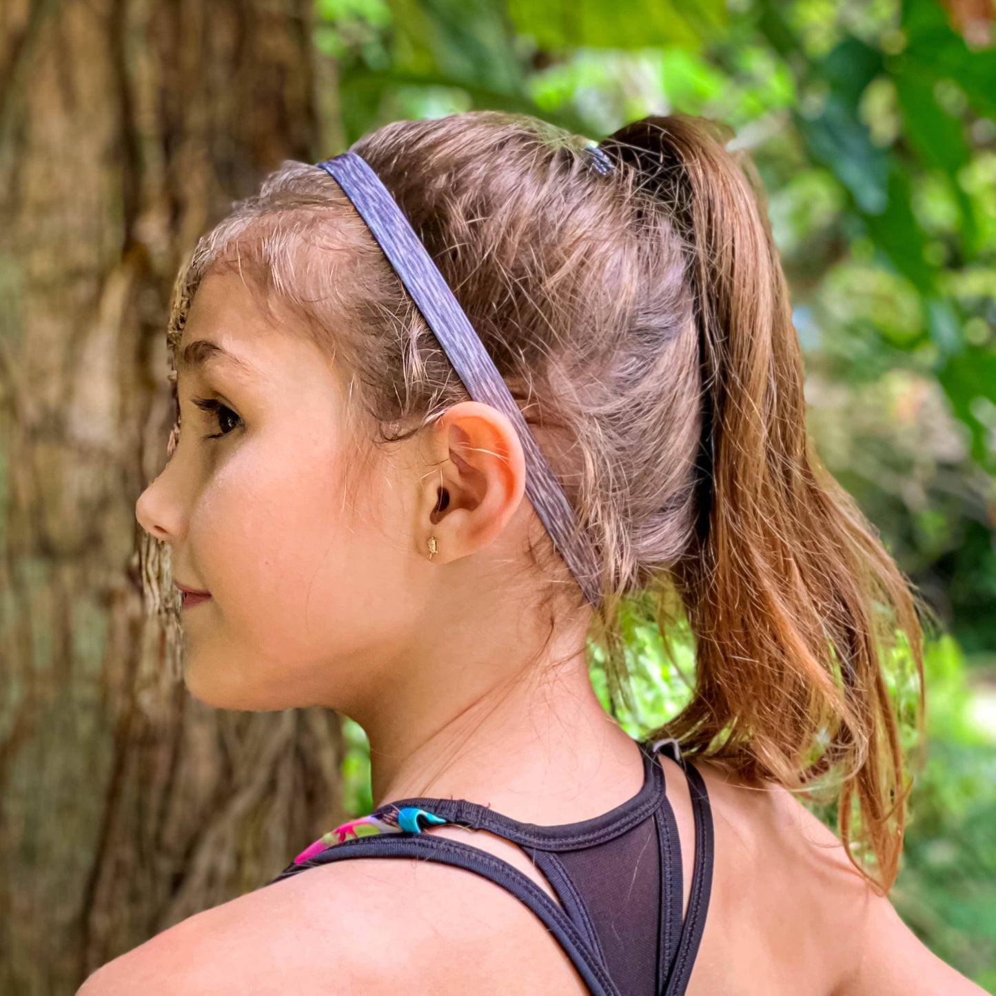 No Slip Elastic Thin Sports Headband
