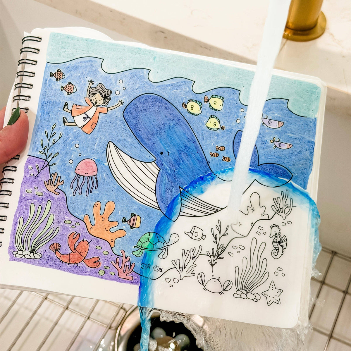 Bible Stories Silicone Coloring Book