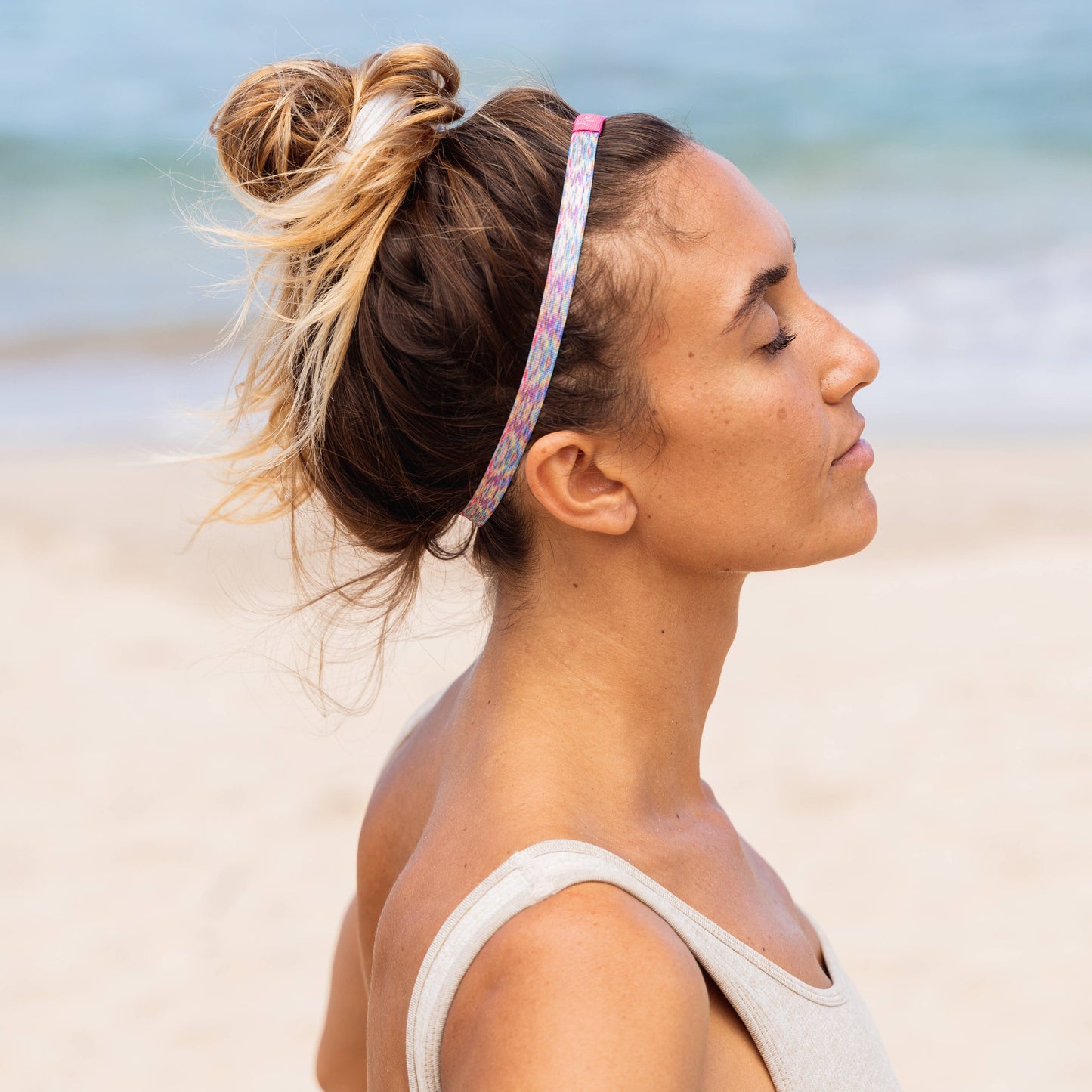 No Slip Elastic Thin Sports Headband