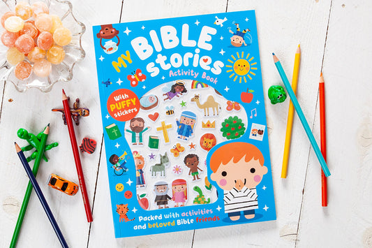 My Bible Stories Activity Book - Blue