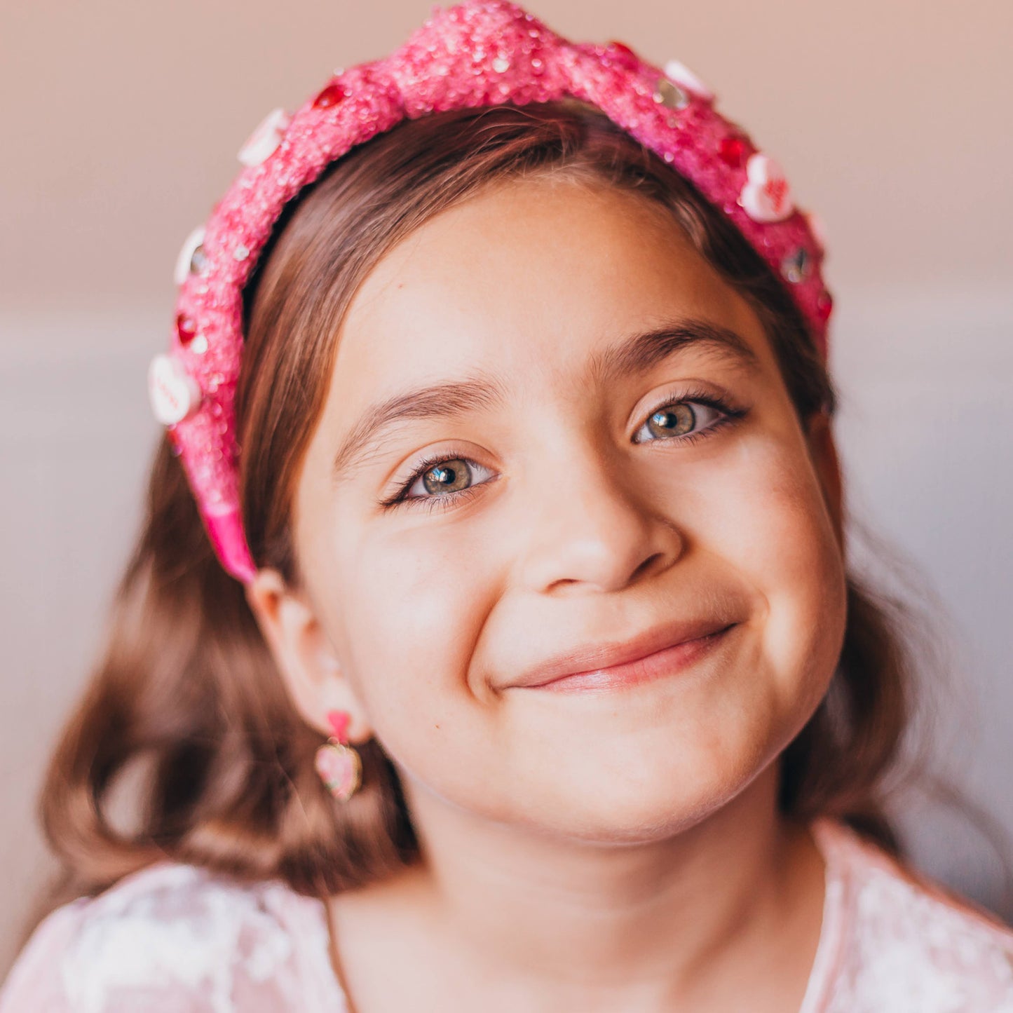 Valentine's Day Embellished Knot Headband