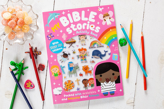 My Bible Stories Activity Book - Pink