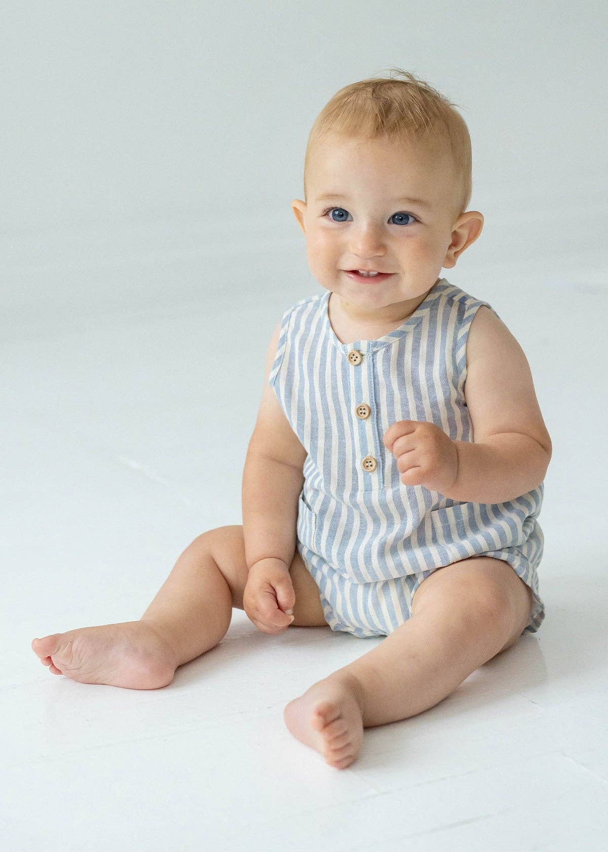 Striped Blake Romper