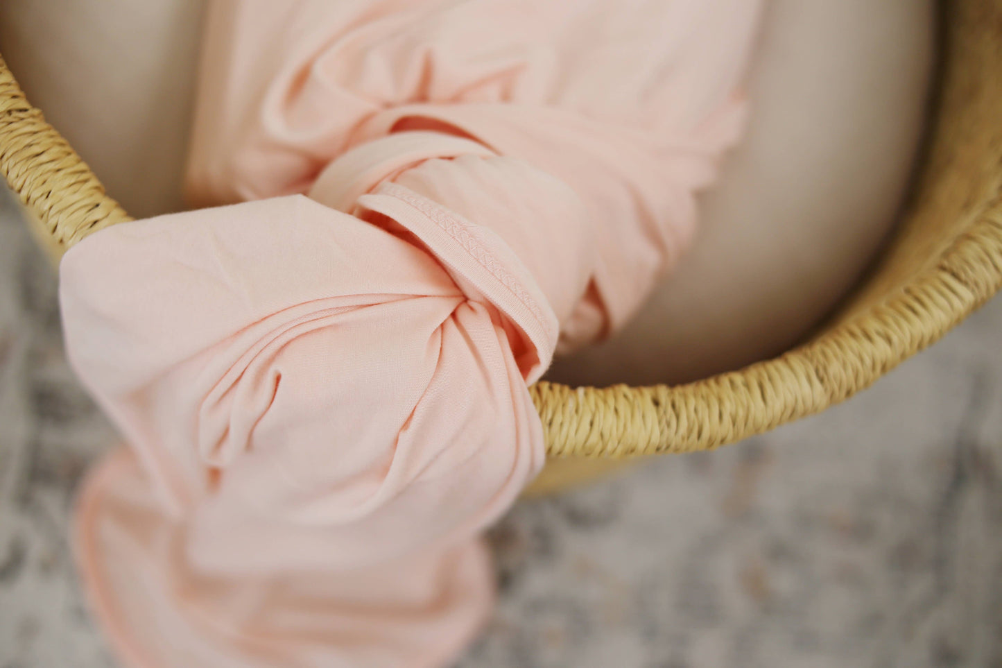 Bamboo Swaddle Blanket - Blush Pink