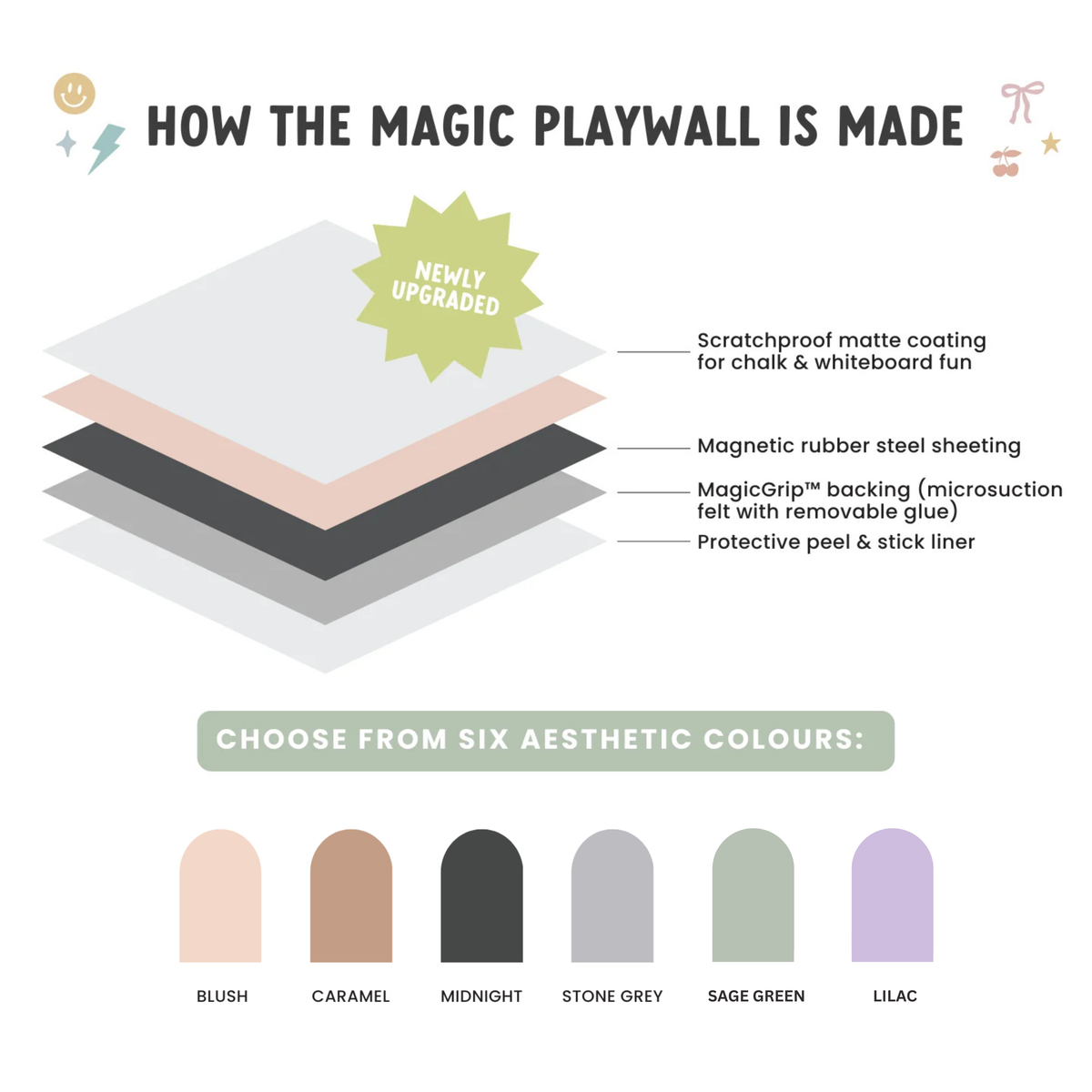 JUMBO Magic Playwall - Arch Magnetic Wall