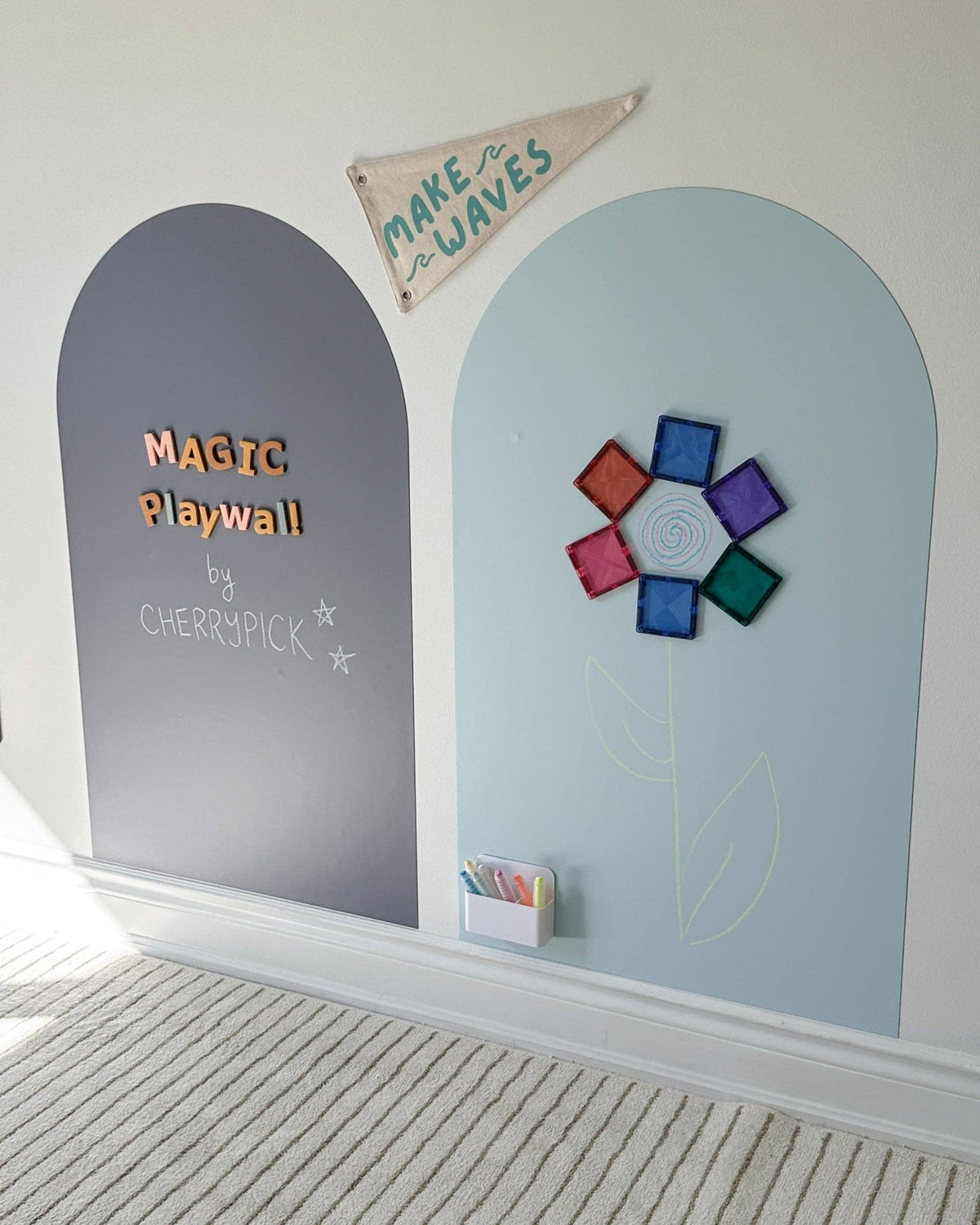 ORIGINAL Arch Magnetic Magic Playwall for Kids