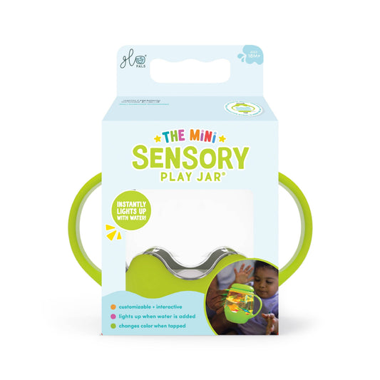 Glo Pals Mini Sensory Jar - Green