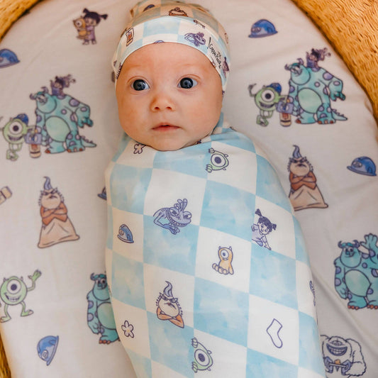 Monsters, Inc. Medley Knit Swaddle Blanket