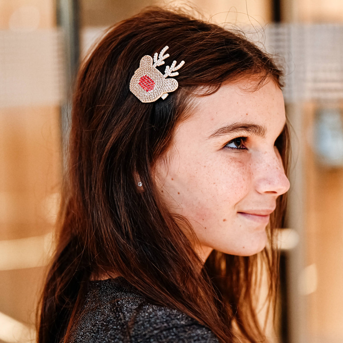 Christmas Charm Headband with Interchangeable Clips