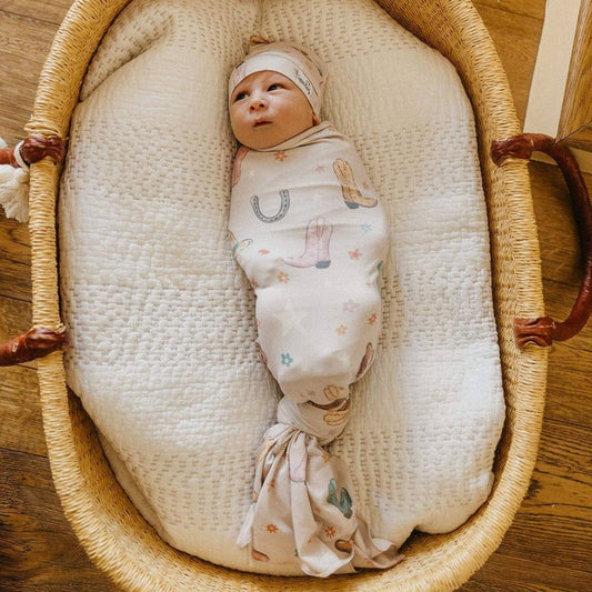 Cheyenne Knit Swaddle Blanket