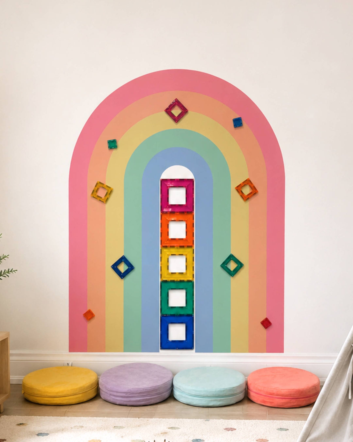 MEGA Arch Magnetic Magic Play Wall for Kids