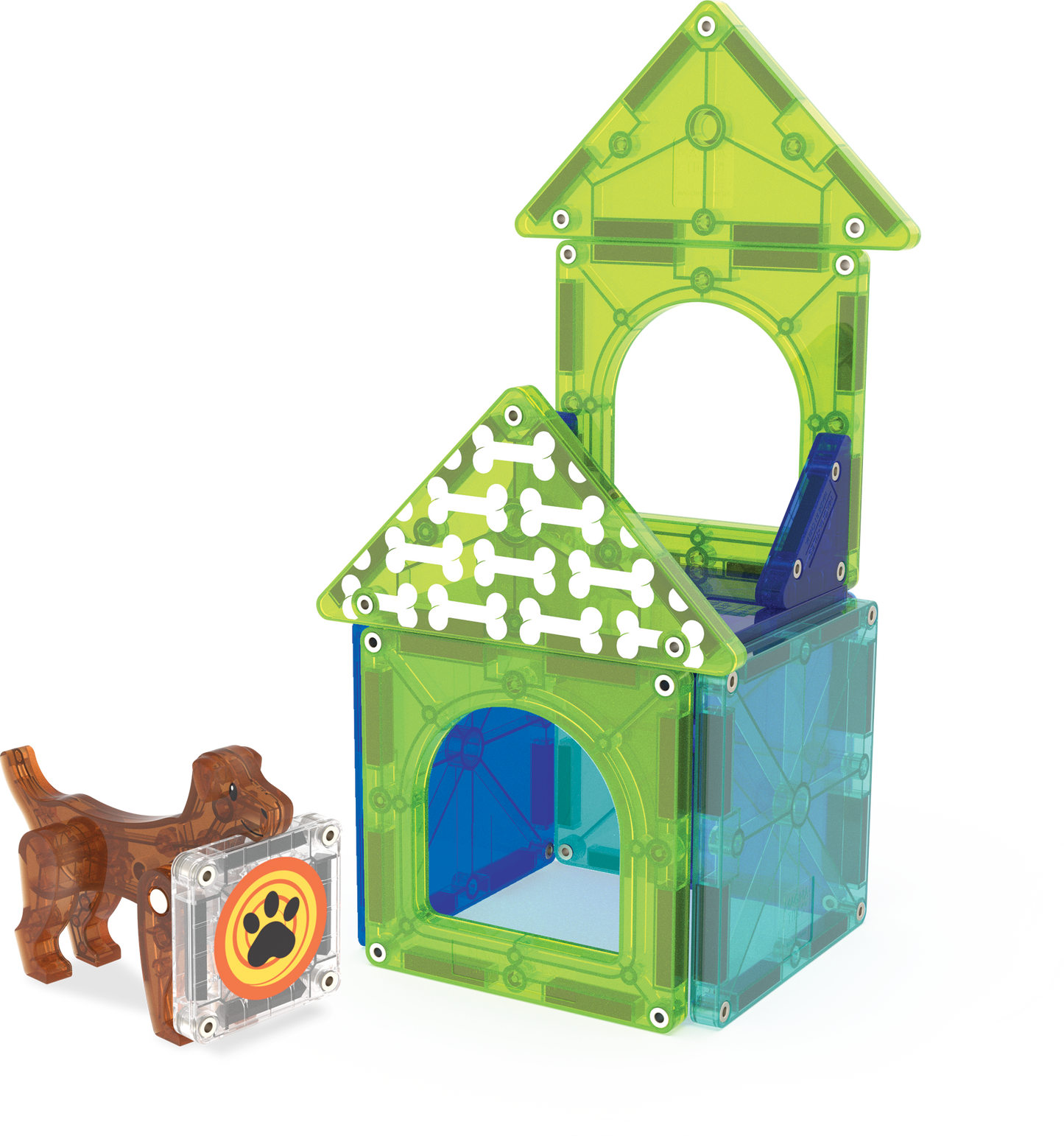 Magna-Tiles Dog House 13-Piece Set