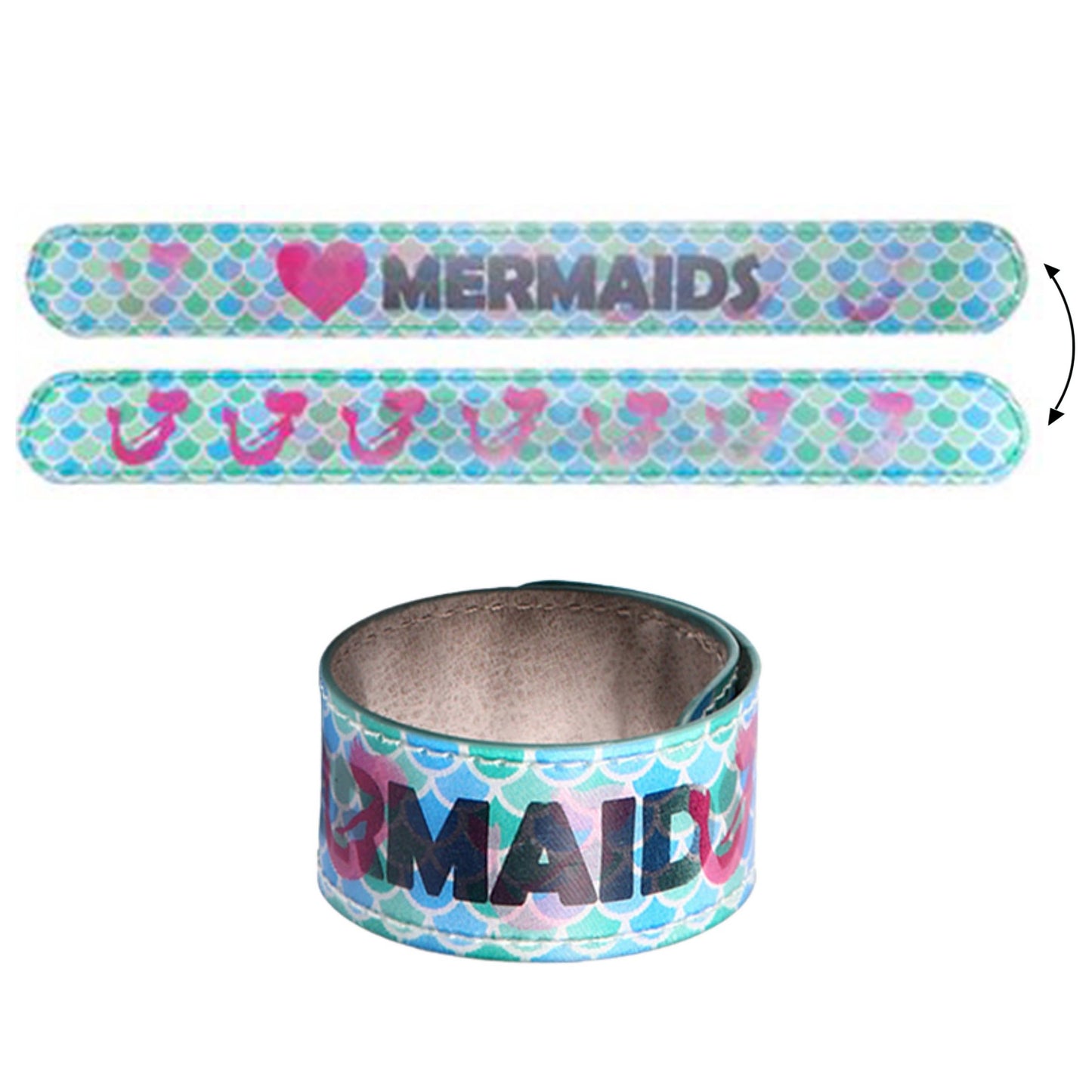 Holographic Slap Bracelet