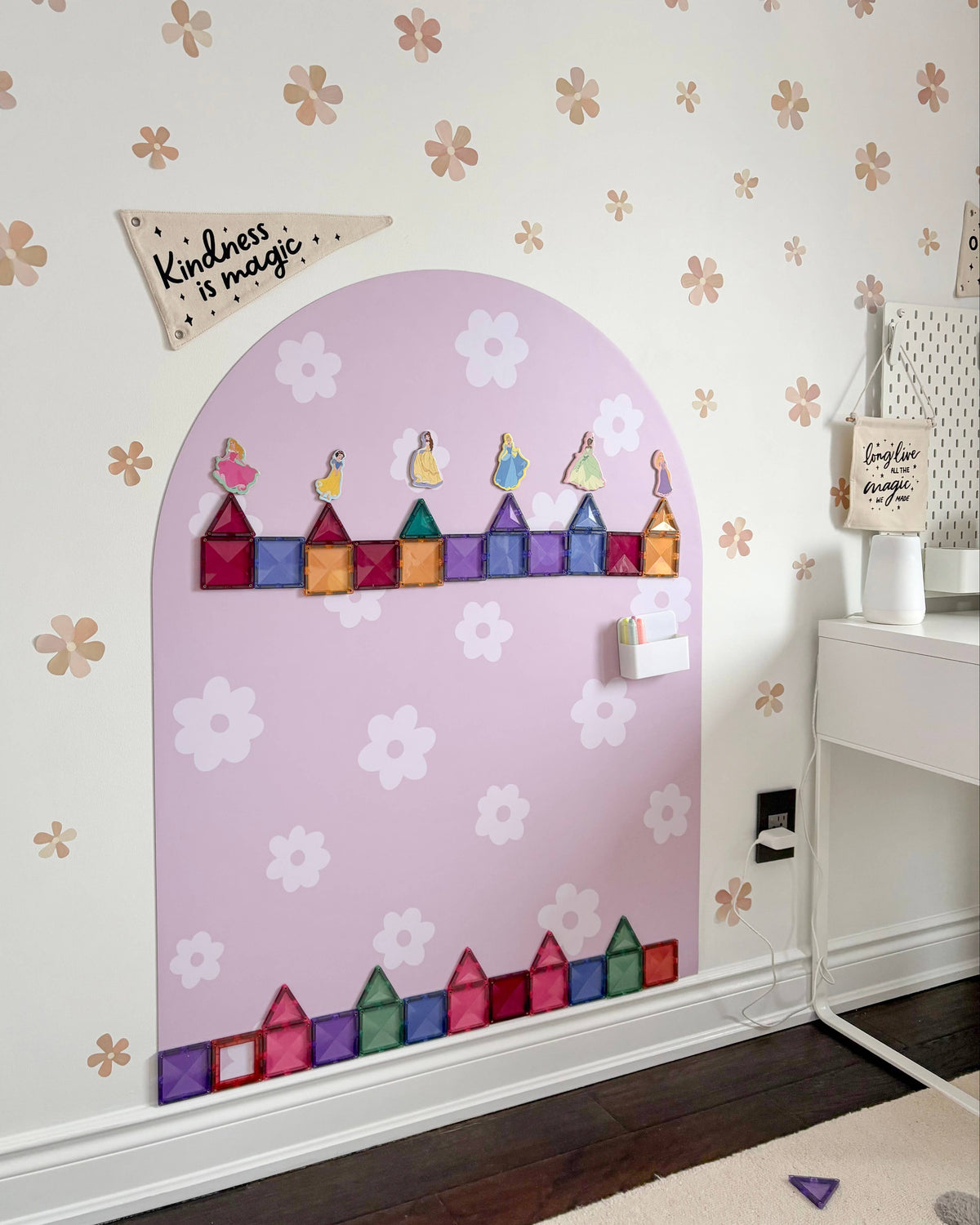 MEGA Arch Magnetic Magic Play Wall for Kids