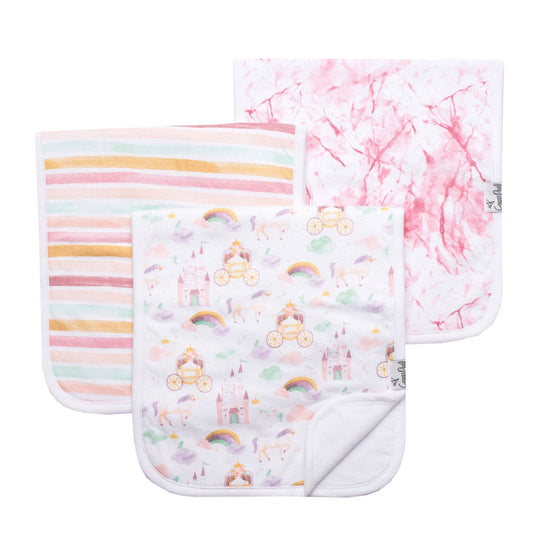 Enchanted Premium Burp Cloths - 3 Pack