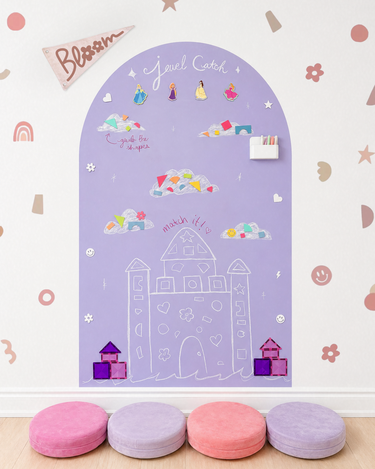 JUMBO Magic Playwall - Arch Magnetic Wall