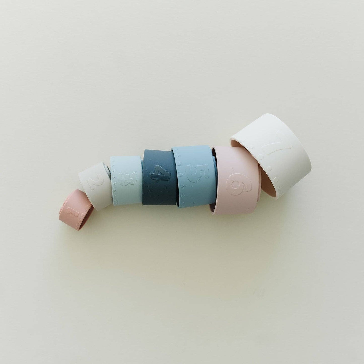 Silicone Stacking Nesting Cups - Classic