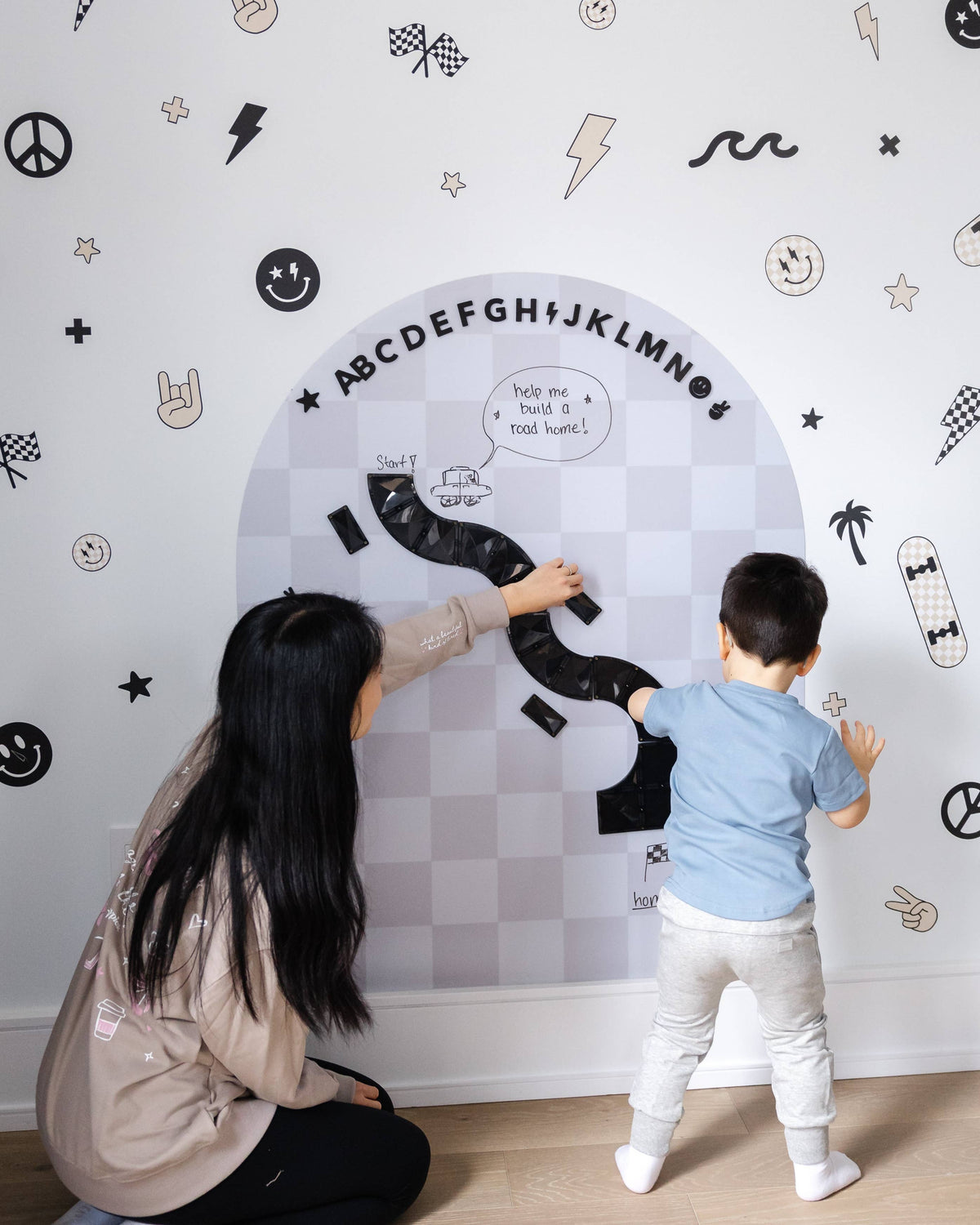 MEGA Arch Magnetic Magic Play Wall for Kids
