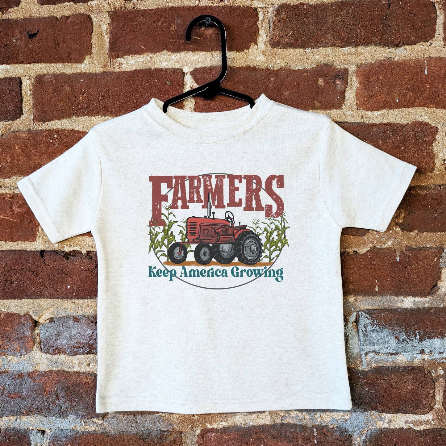 Red Farmers Keep America Growing Tee
