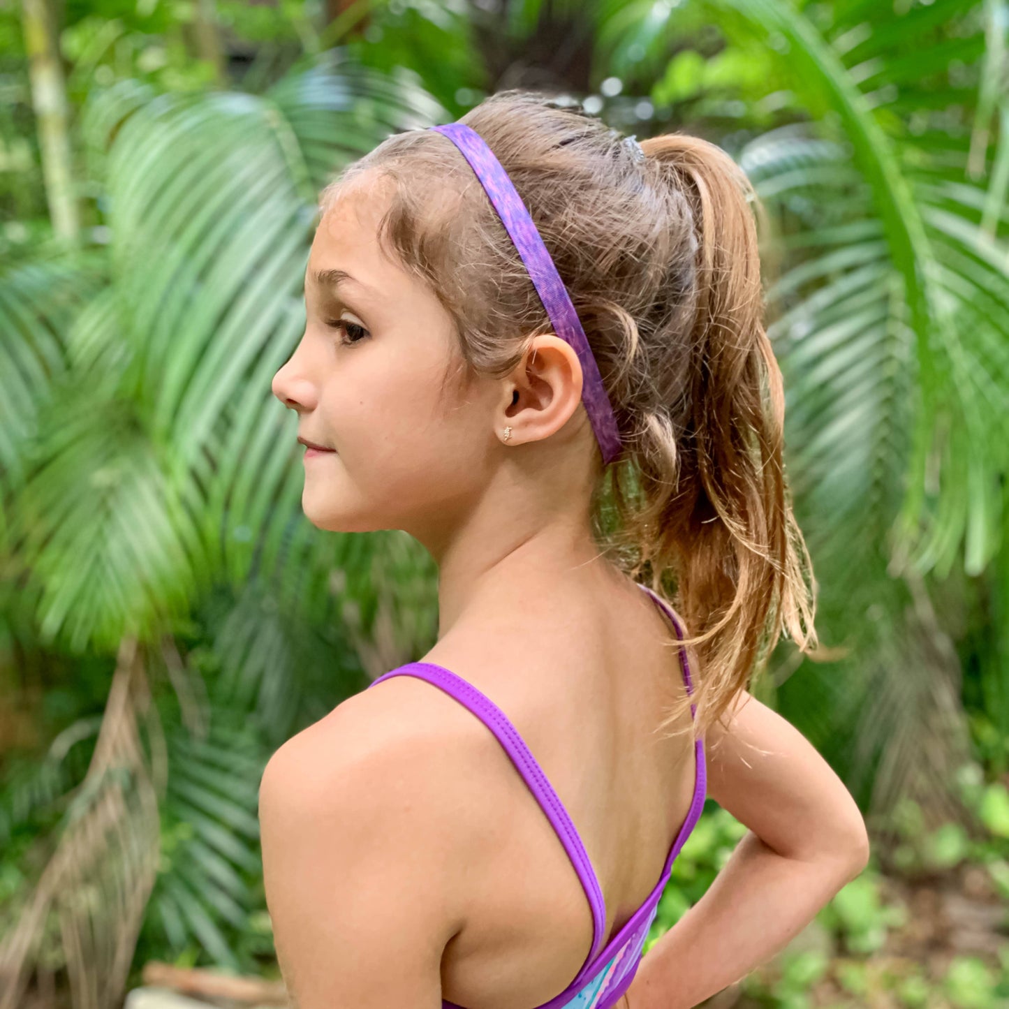 No Slip Elastic Thin Sports Headband
