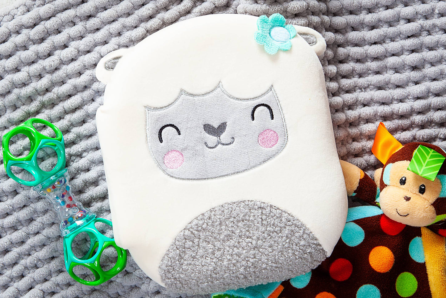 Sweet Lamb Squish and Snugg Plush Book