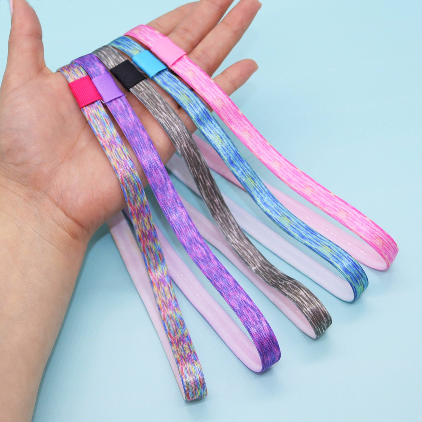No Slip Elastic Thin Sports Headband