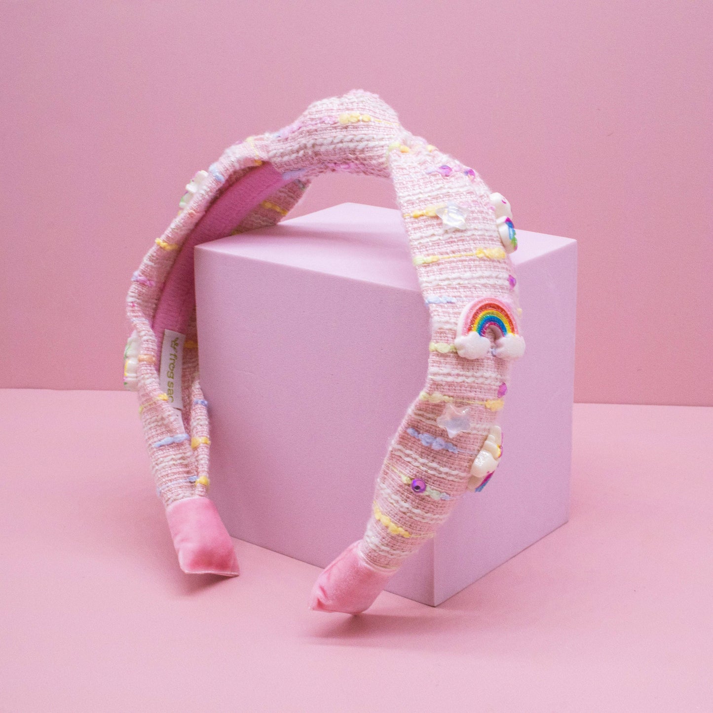 Unicorn Rainbow Knotted Headband