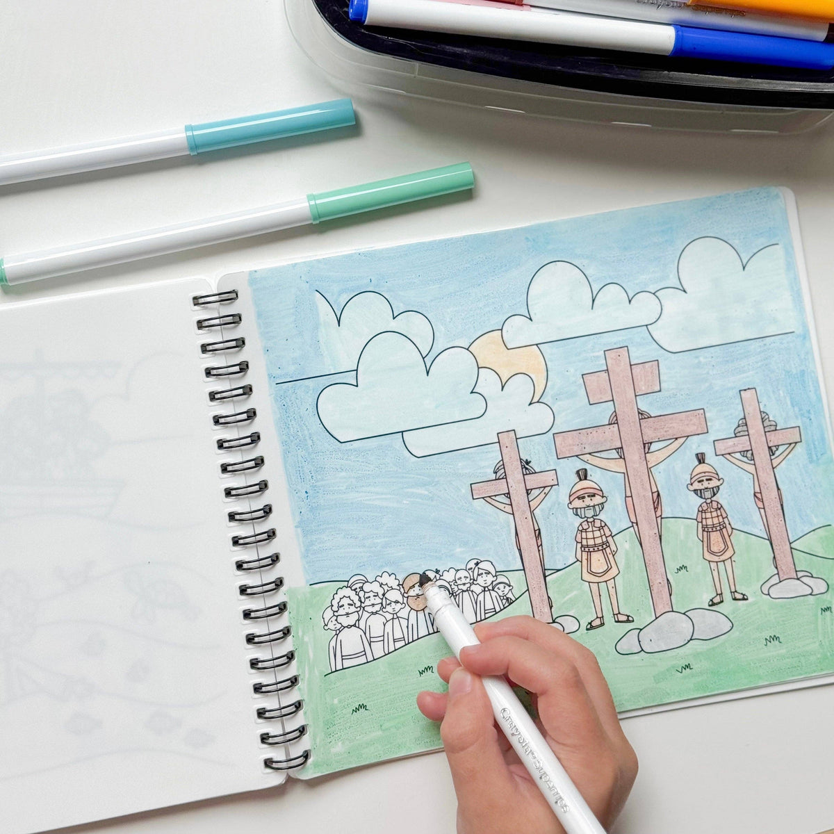Bible Stories Silicone Coloring Book