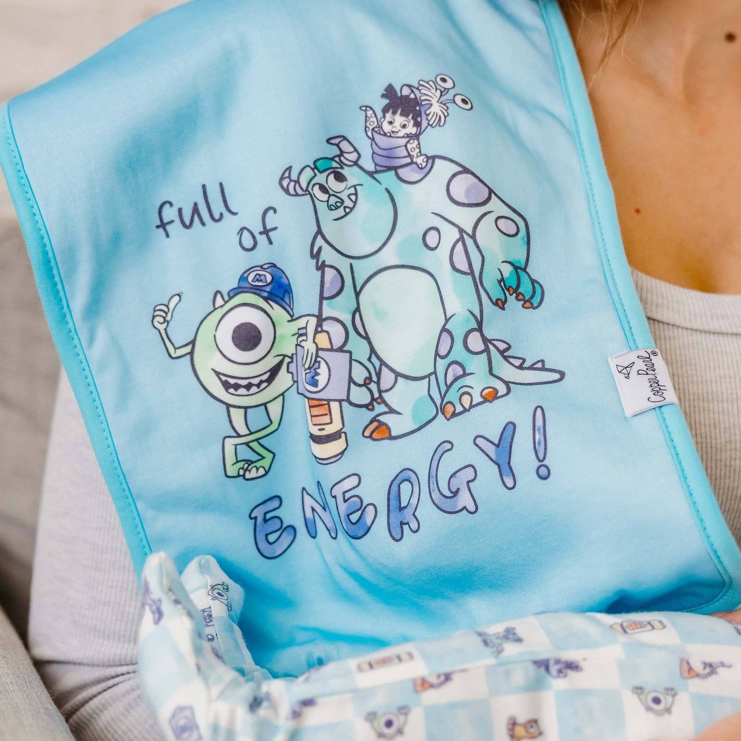 Monsters, Inc. Medley Premium Burp Cloths - 3 Pack