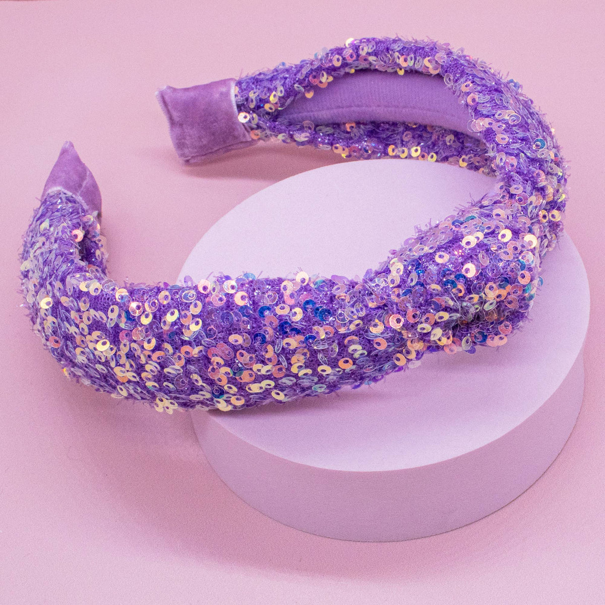 Sequin Knot Headband