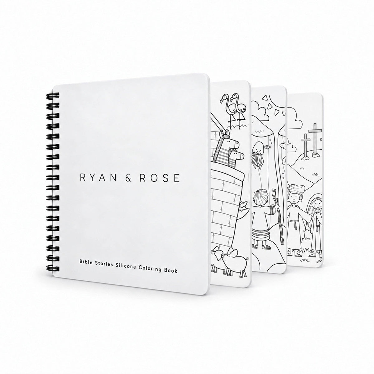 Bible Stories Silicone Coloring Book