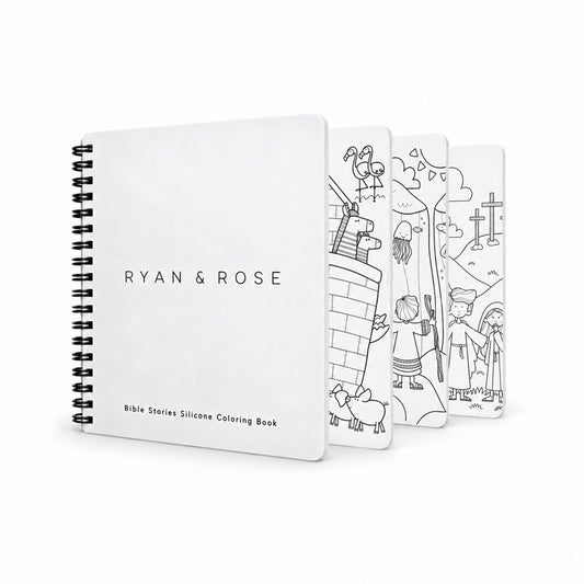 Bible Stories Silicone Coloring Book