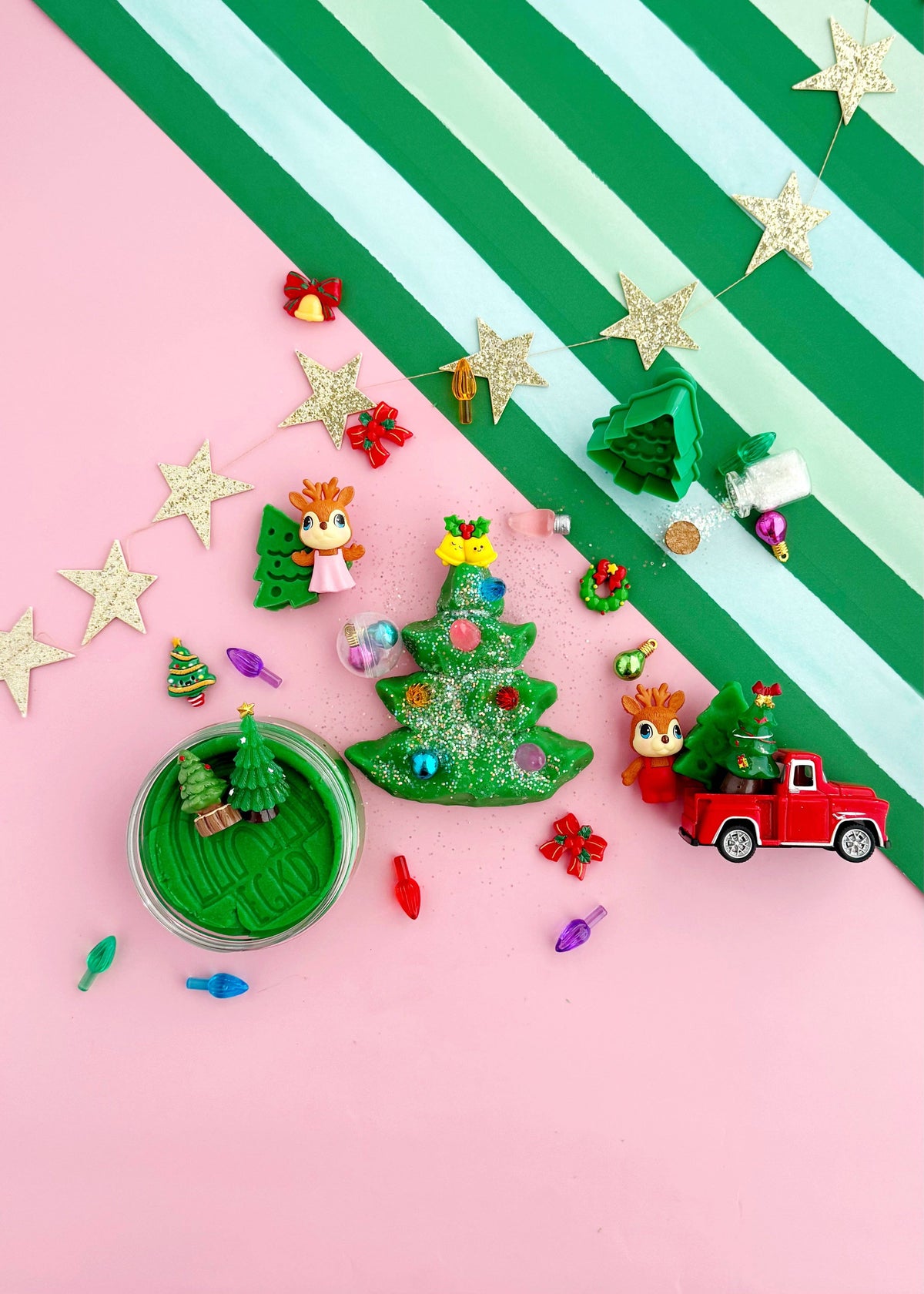 Trim a Tree KidDough Play Kit by Earth Grown KidDoughs