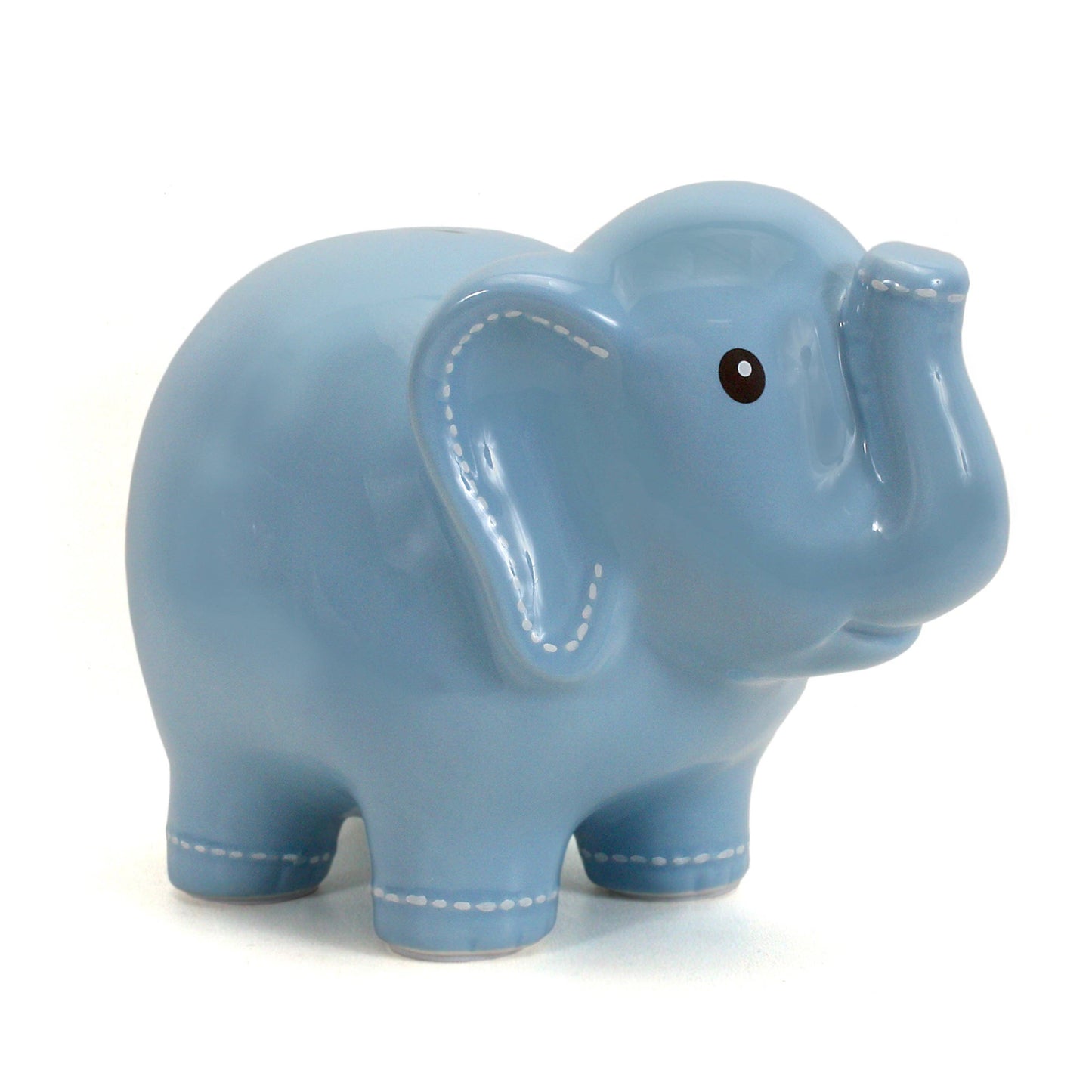 Large Blue Elephant Piggy Bank