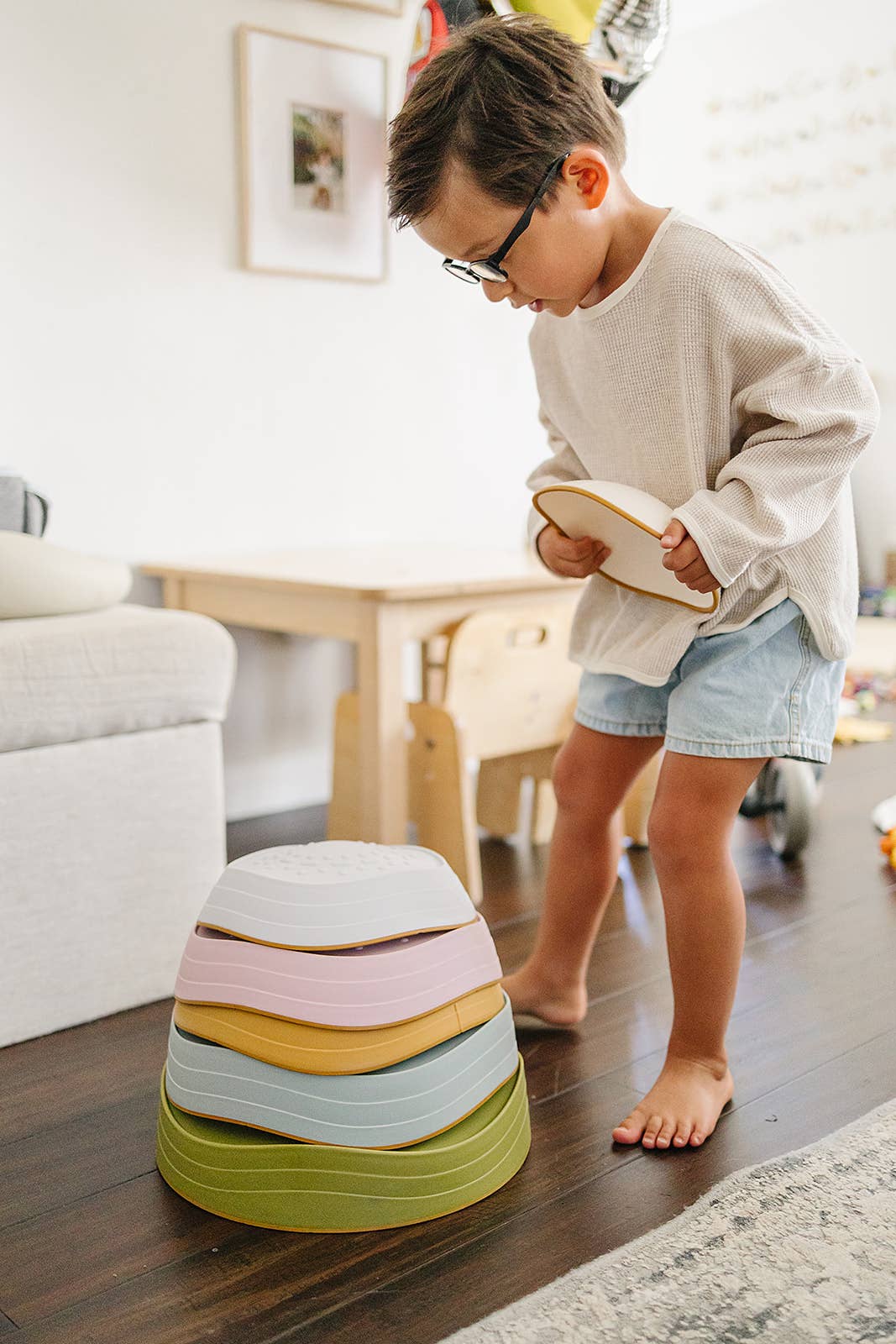 Balance Stepping Stones- 6 Piece Set