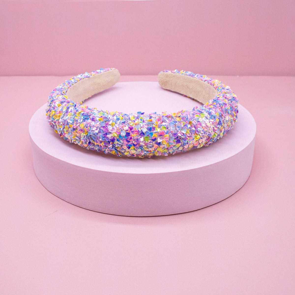 Padded Chunky Sequin Headband