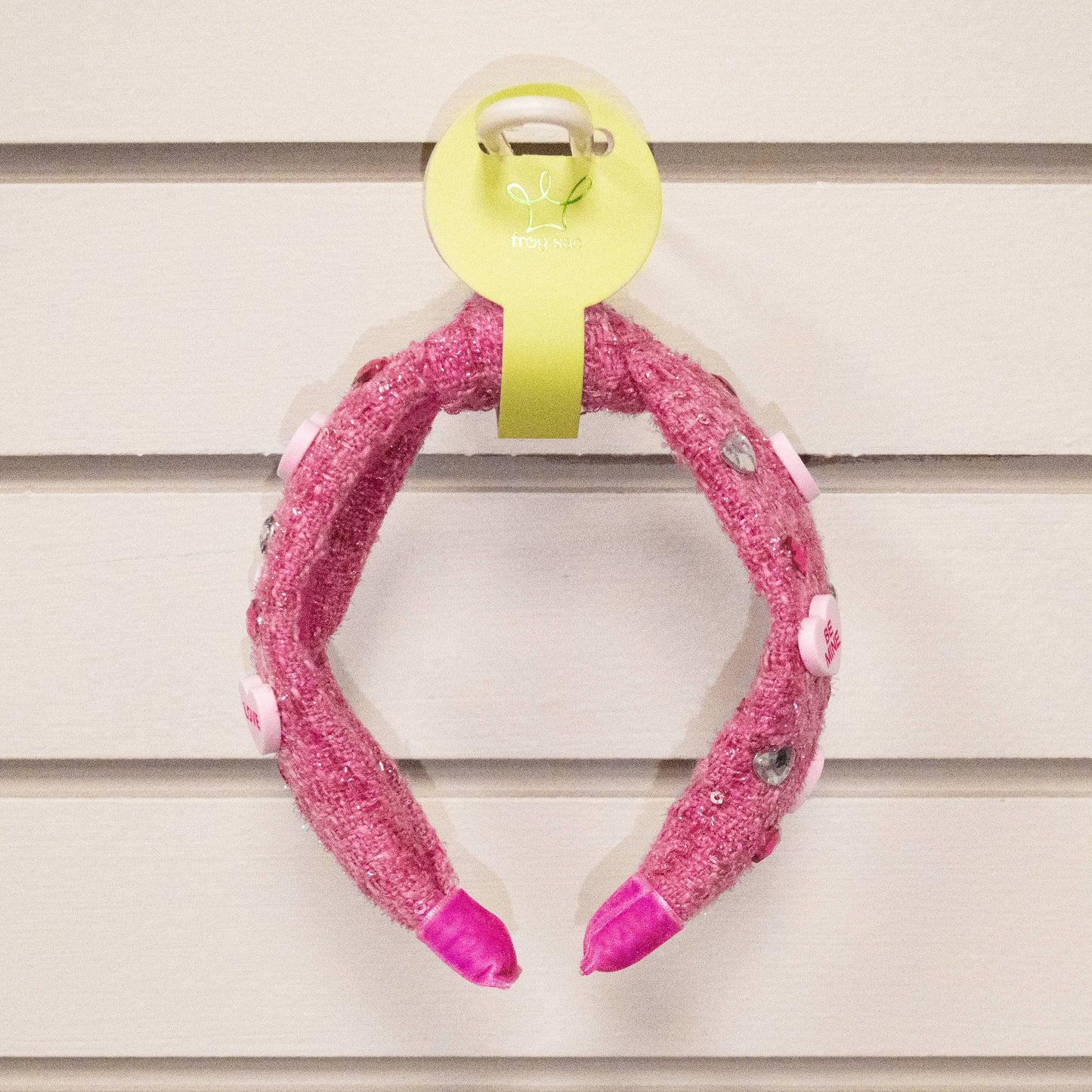 Valentine's Day Embellished Knot Headband