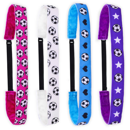 Adjustable No Slip Soccer Headband