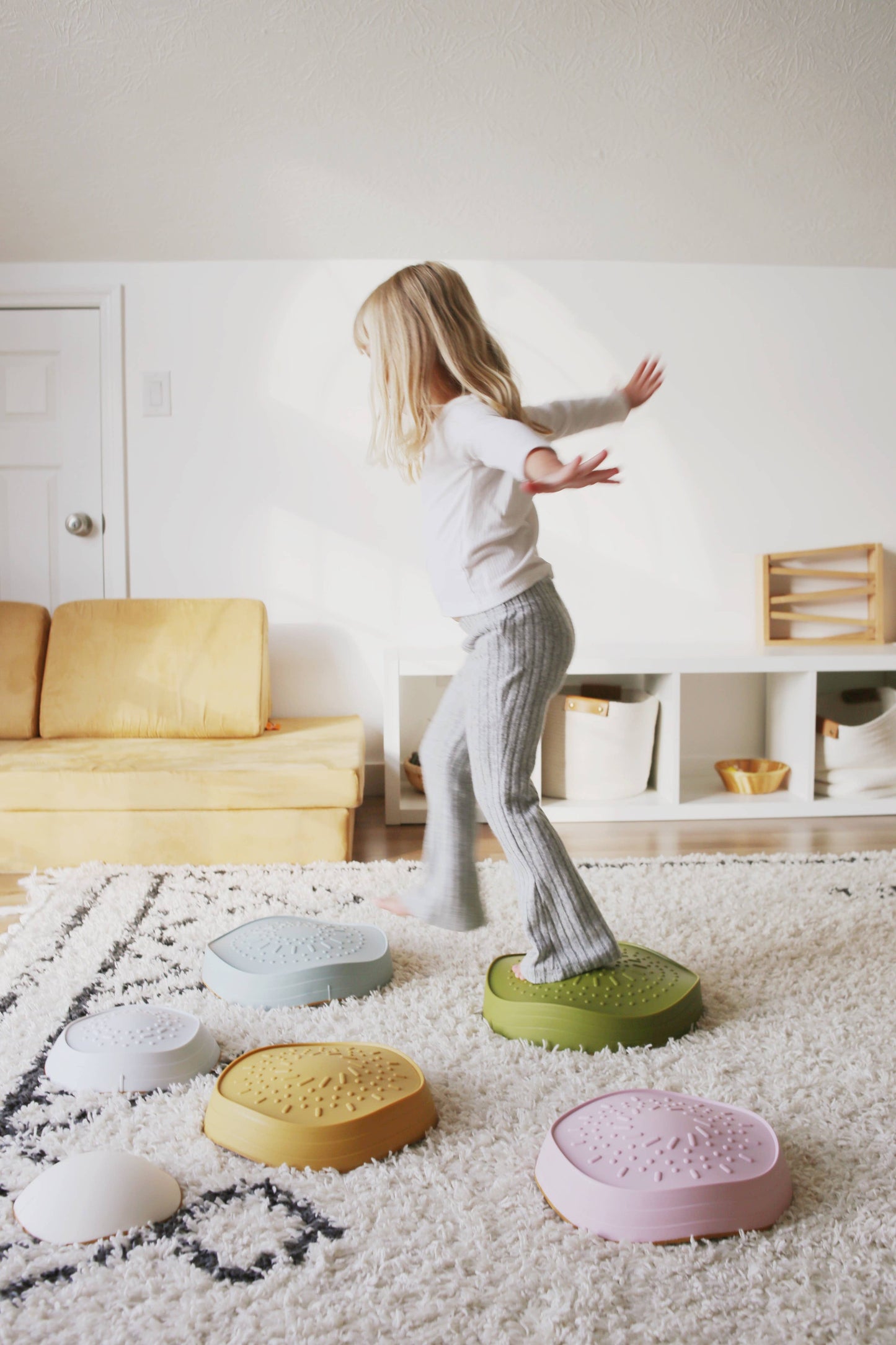 Balance Stepping Stones- 6 Piece Set