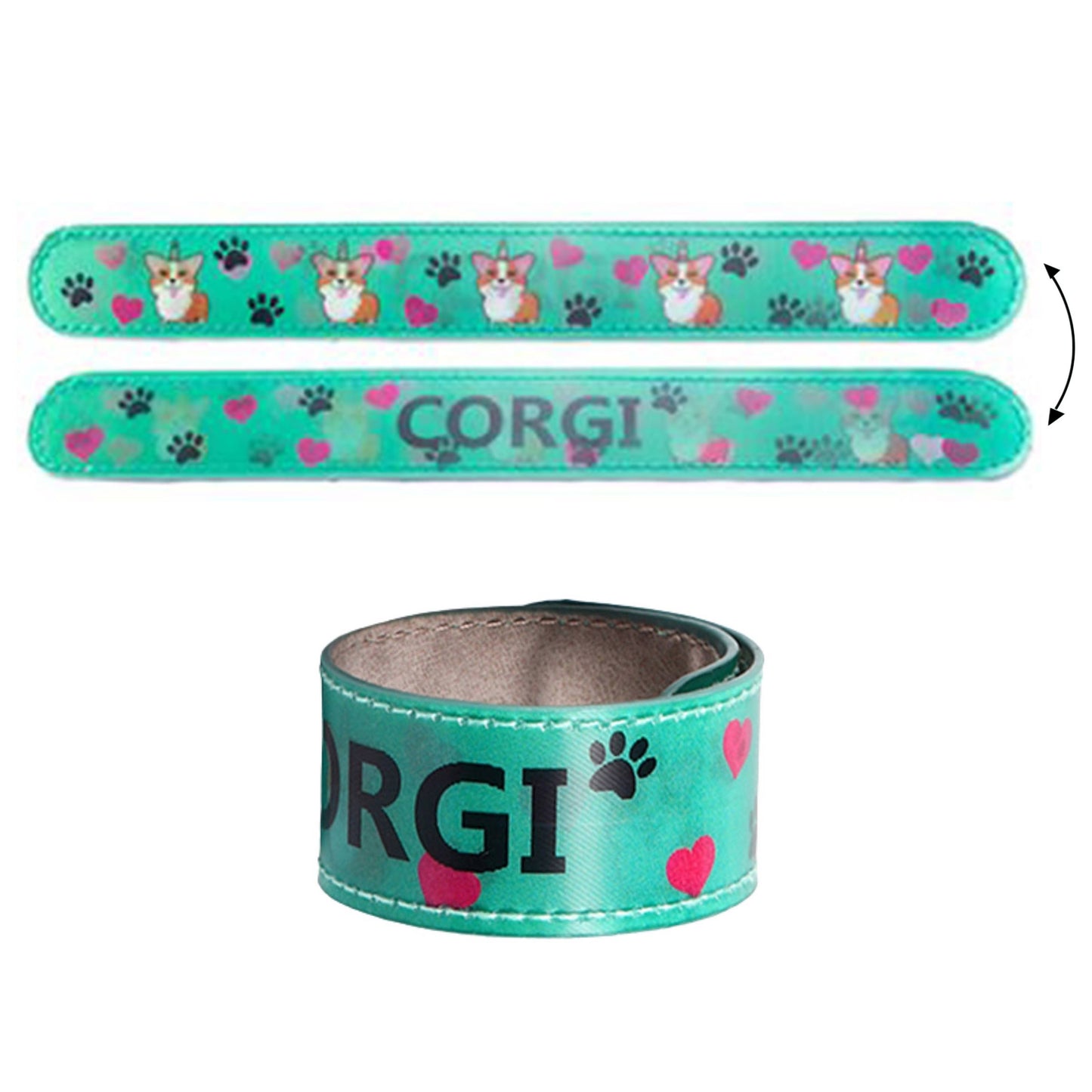 Holographic Slap Bracelet
