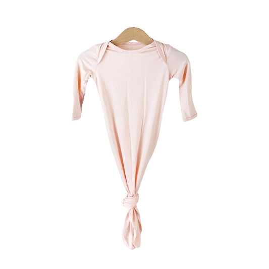 Bamboo Knotted Gown- Blush Pink
