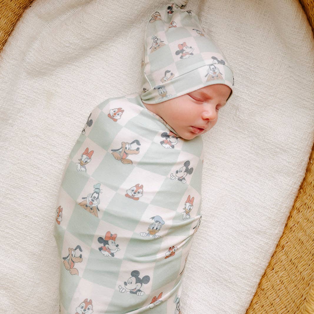 Mickey Mouse & Friends Knit Swaddle Blanket