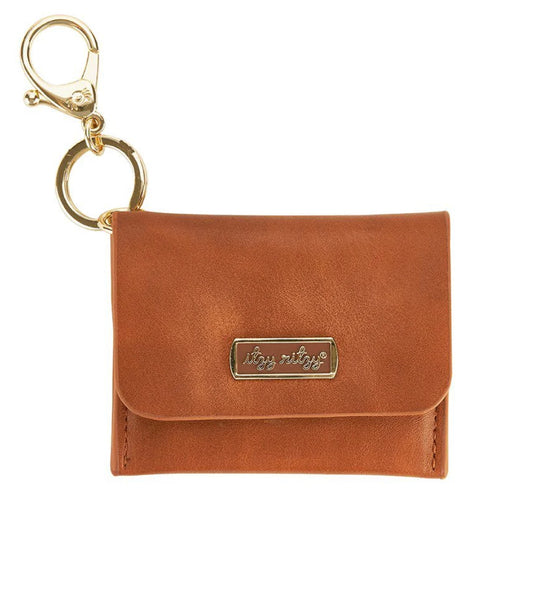 Itzy Ritzy Mini Wallet - Cognac